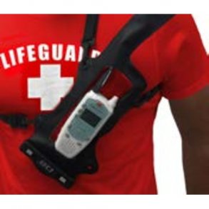 Vandtt etui til VHF radio med skulderrem